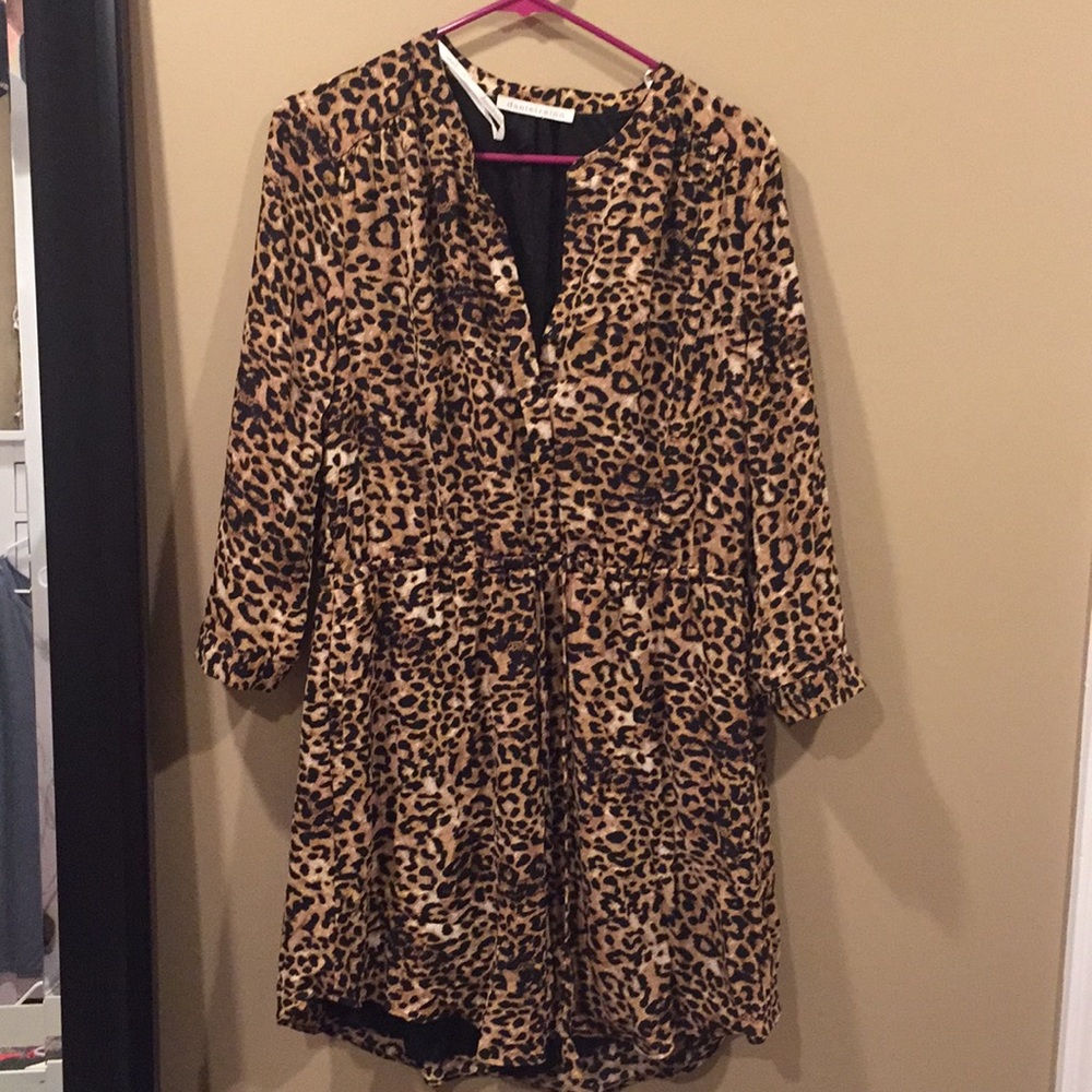 Cheetah Print Dress